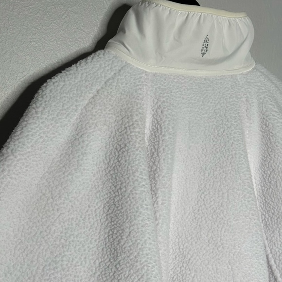Free People FP Movement Hit The Slopes Fleece Jacket - White - Picture 9 of 9